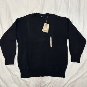 Muji Black Sweater